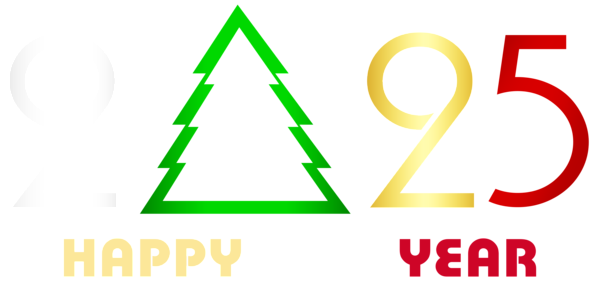 2025 Happy New Year PNG Transparent Clipart | Gallery Yopriceville